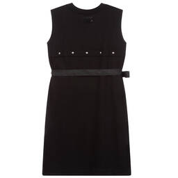 Diesel-Teen Black Logo  Dress | Childrensalon Outlet