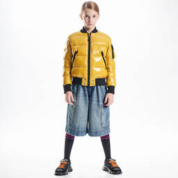 Diesel-Teen Blue Denim Culottes | Childrensalon Outlet