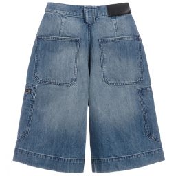 Diesel-Teen Blue Denim Culottes | Childrensalon Outlet