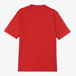 Diesel-Teen Boys Red  T-Shirt | Childrensalon Outlet