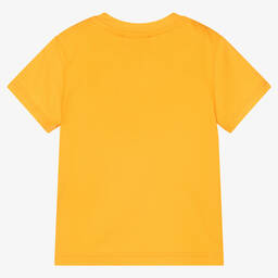 Diesel-تيشيرت قطن لون أصفر داكن للأطفال | Childrensalon Outlet
