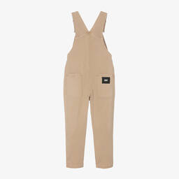 DKNY-Beige Denim Dungarees | Childrensalon Outlet