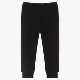 DKNY-جوغرز قطن جيرسي لون أسود | Childrensalon Outlet