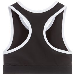 DKNY-توب رياضة كروب لون أسود وأبيض للبنات | Childrensalon Outlet