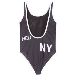 DKNY-Черный купальник с логотипом | Childrensalon Outlet