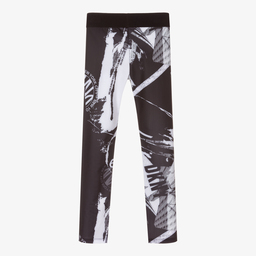 DKNY-Черно-белые легинсы с принтом | Childrensalon Outlet