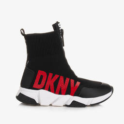 DKNY-Черно-белые кроссовки-носки | Childrensalon Outlet