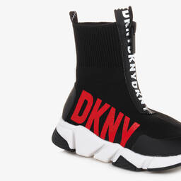 DKNY-Черно-белые кроссовки-носки | Childrensalon Outlet