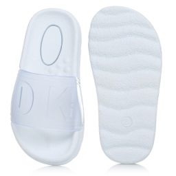 دكني-شبشب سلايدرز مطاط لون أزرق للبنات | Childrensalon Outlet