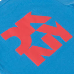 DKNY-Футболка из органического хлопка для мальчиков лазурная | Childrensalon Outlet