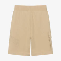 DKNY-Boys Beige Adventure Pocket Shorts | Childrensalon Outlet