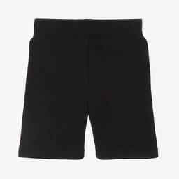 DKNY-شورت قطن جيرسي لون أسود للأولاد | Childrensalon Outlet