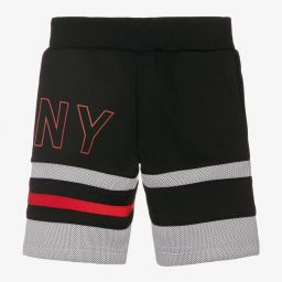 DKNY-Черные шорты из джерси для мальчиков | Childrensalon Outlet