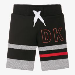 DKNY-Черные шорты из джерси для мальчиков | Childrensalon Outlet