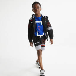 DKNY-Черные шорты из джерси для мальчиков | Childrensalon Outlet