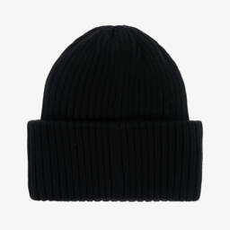 DKNY-قبعة بيني مضلعة لون أسود | Childrensalon Outlet