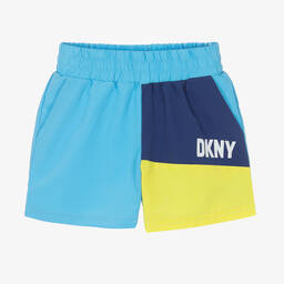 DKNY-شورت سباحة تينز ولادي بطبعة ألوان | Childrensalon Outlet