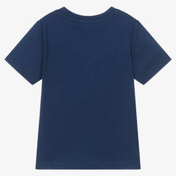 DKNY-تيشيرت قطن لون كحلي للأولاد | Childrensalon Outlet