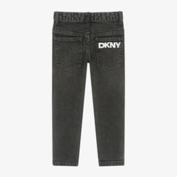 DKNY-Boys Grey Slim Denim Trousers | Childrensalon Outlet