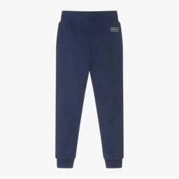 DKNY-Boys Navy Jersey Joggers | Childrensalon Outlet