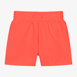 DKNY-Boys Neon Orange Swim Shorts | Childrensalon Outlet