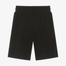 DKNY-Boys Sleek Black Athletic Shorts | Childrensalon Outlet
