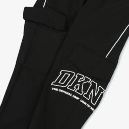 DKNY-Мягкие черные трикотажные брюки для мальчиков | Childrensalon Outlet