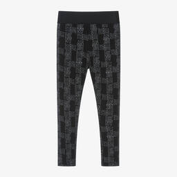 DKNY-Girls Black Cotton Leggings | Childrensalon Outlet