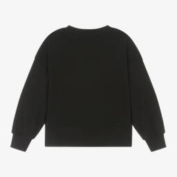 DKNY-Girls Black Heart Logo Top | Childrensalon Outlet