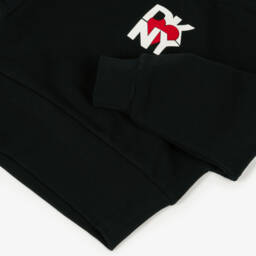 DKNY-Girls Black Heart Logo Top | Childrensalon Outlet