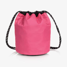 دكني-حقيبة بوجهين لون أسود وزهري للبنات (20 سم) | Childrensalon Outlet