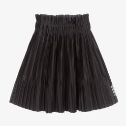 DKNY-Черная плиссированная юбка для девочек | Childrensalon Outlet