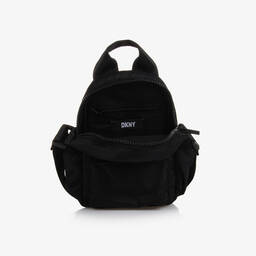 دكني-حقيبة كتف كانفاس لون أسود للبنات (19 سم) | Childrensalon Outlet