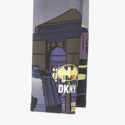 DKNY-Girls Blue Cotton Batman Leggings | Childrensalon Outlet