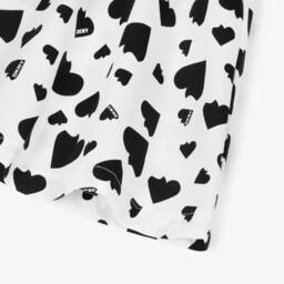 DKNY-Girls Cotton Dress with Heart Motif | Childrensalon Outlet