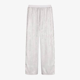 DKNY-Элегантные серые брюки из крепа для девочек | Childrensalon Outlet