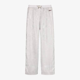 DKNY-Элегантные серые брюки из крепа для девочек | Childrensalon Outlet