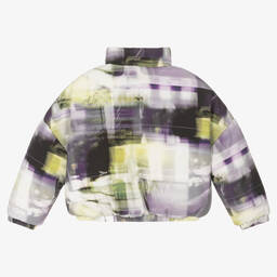 DKNY-Girls NYC Lights Reversible Jacket | Childrensalon Outlet