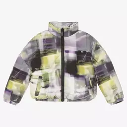 DKNY-Girls NYC Lights Reversible Jacket | Childrensalon Outlet