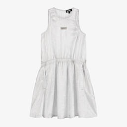 DKNY-Платье без рукавов из блестящего крепа для девочек | Childrensalon Outlet