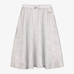 DKNY-Girls Shimmering Satin Midi Skirt | Childrensalon Outlet