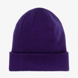 DKNY-Girls Violet Knit Viscose Beanie | Childrensalon Outlet