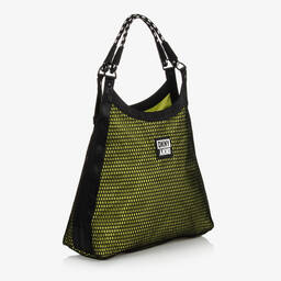 DKNY-Girls Yellow Reversible Tote Bag (40cm) | Childrensalon Outlet