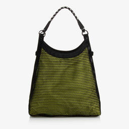 DKNY-Girls Yellow Reversible Tote Bag (40cm) | Childrensalon Outlet