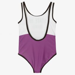 DKNY-Фиолетово-белый купальник | Childrensalon Outlet