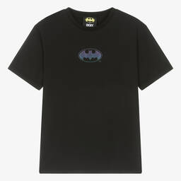 DKNY-Teen Black Cotton Batman T-Shirt | Childrensalon Outlet