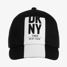 DKNY-Черная хлопковая бейсболка для подростков | Childrensalon Outlet
