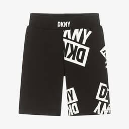 DKNY-Черные хлопковые шорты | Childrensalon Outlet