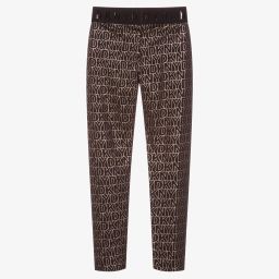 DKNY-Teen Black & Gold Leggings | Childrensalon Outlet
