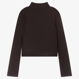 DKNY-Teen Black Logo Turtleneck | Childrensalon Outlet